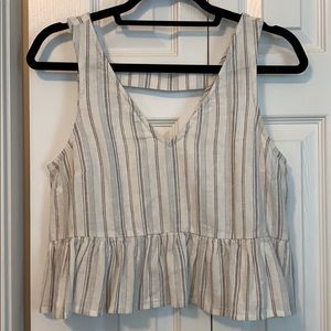 Multi color tan tank